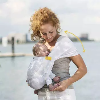 Minimonkey Mini Sling - weiß