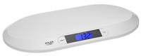 Adler AD 8139 Babywaage bis 20kg in Wei&szlig;, mit LCD-Display, Haltefunktion und