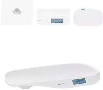 KIKKABOO Lyra Babywaage LCD-Display, Tarafunktion, 20kg (31405010048)