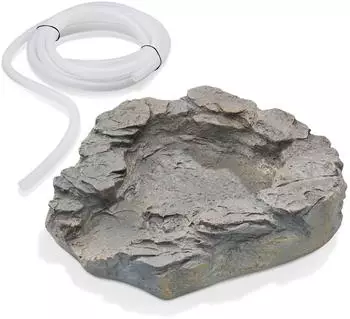 Esotec Obere Bachlaufschale Stein-Optik mit Schlauchanschluss (100755)