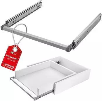 Sotech VarioSlide Schwerlastauszug 100kg Einhandverriegelung 850mm (137213)