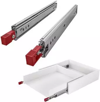 Sotech VarioSlide Schwerlast-Vollauszug 100kg, 1000mm (KV2-100-H53-L1000-EH)