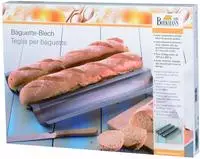 Birkmann 881181, BIRKMANN Baguette-Blech EASY BAKING perforiert f&uuml;r 3 Baguettes