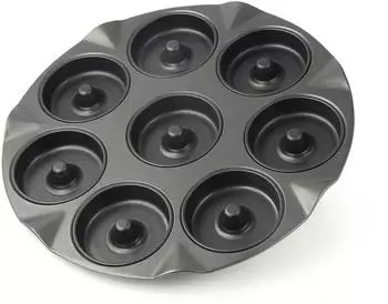 Zenker Apfelküchli-Backblech, Zenker, schwarz