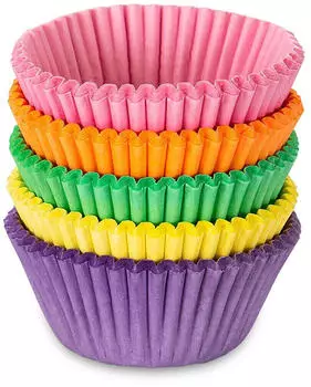 St&auml;dter Mini-Papierbackf&ouml;rmchen bunt &Oslash; 4 cm