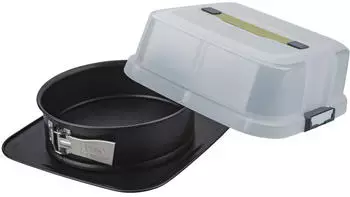 Zenker Springform "Click & Go" schwarz wei&szlig;