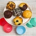 Lurch Muffinliner Herz Silikon 6er Set Pastelfarben Mix Backform für Muffins