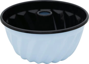 Riess 0632-028, Gugelhupfform 24cm, BACKEMAILLE BLAU, LBH 25x25x13,7cm, Gew. 0,839kg, Volumen 3,6 L