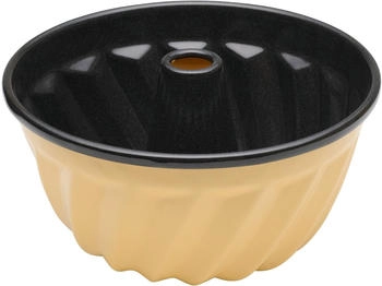 Riess Gugelhupfform aus Emaille in goldgelb (22 cm)