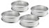 Patisse Tart ring set stainless steel 4 pieces 8 cm