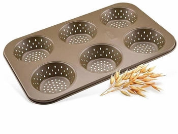 Zenker Small round bread pan 6 cavities