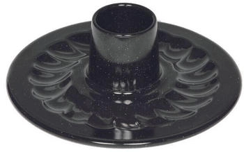 Riess 0487-022, Rohrboden 26cm PROFIBÄCKER, CLASSIC- BACKFORMEN, Durchmesser 26 cm, Emaille, schwarz