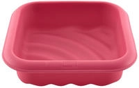 Lurch Flexiform Quadratische Silikonform, 17 X 17 Cm, Rosa