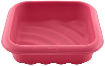 Lurch Flexiform Welle 17 x 17 cm cotton candy Kuchenform Backform
