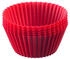 Westmark Silikon Muffinformen, rot 30142260 , 1 Packung = 6 Stück