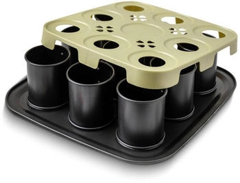 Zenker Individual mold 9 cavities with lid