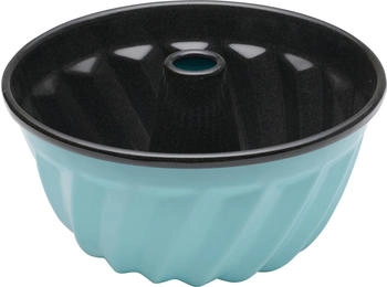 Riess Gugelhupfform aus Emaille in kristallblau (22 cm)