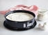 Städter We love baking Serie Springform EMAILLE ø 26 cm / H 7 cm Schwarz mit Flachboden