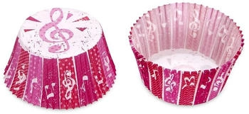 Städter Papier-Backförmchen Musik Maxi 50 Stück Papierförmchen Backform Papier