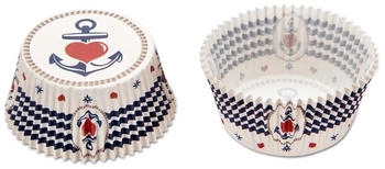 Städter Muffin Cupcake Backförmchen Förmchen Backboard Ahoi Maxi 50 Stück Papier