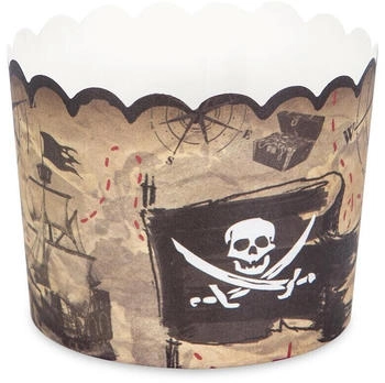 Städter Cupcake-Backform Piratenabenteuer Maxi 12 Stück Papierförmchen Papier