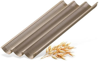 Zenker Baguette tray 3 cavities Zenker Baguette tray 3 cavities