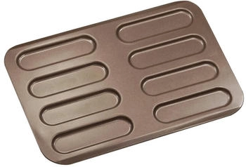 Gobel Éclair tray non-stick steel 8 cavities