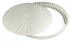 ecodis Round perforated tart mold with removable base white iron 28 cm