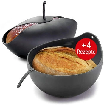 Coolinato Silikon Universalsch&uuml;ssel 24 cm Grau 2tlg
