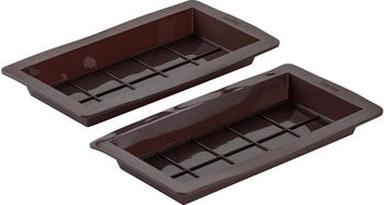 Zenker Stainless steel tart pan with straight edge, 28 cm, Steel Pan