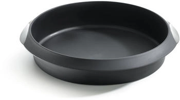 Lékué runde Kuchenform 26 cm Schwarz