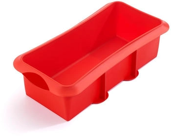 Lékué Backform Silikon 28 cm Rot