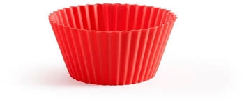 Lékué Muffinformen Silikon 12-er Pack Rot