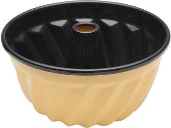 Riess Gugelhupfform aus Emaille in goldgelb (18 cm)