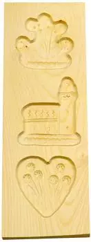 Städter Holzserie 3 Motive 9 x 25 cm