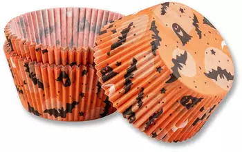 Zenker Happy Halloween Baking Papierbackförmchen, 50 Stück