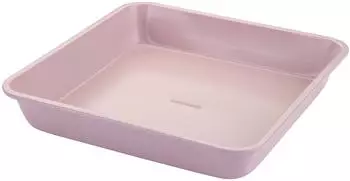 Fackelmann Pamela Reif Backform Brownie Rosa, 23x23cm