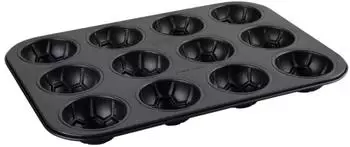 Zenker Soccer Baking Muffinform Fußball, 12er