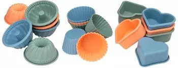 Lurch Flexistarter Mini Cakes 3x6er Set Colour Mix