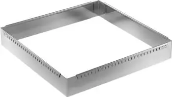 De Buyer Backrahmen quadratisch verstellbar 30-57 cm Edelstahl (3013.30)