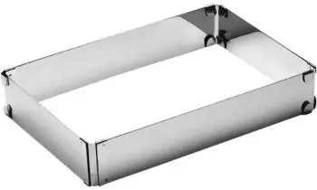 APS Backform ausziehbar Edelstahl 19x28&ndash;34x54cm H5cm (42)