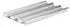 De Buyer Backblech Baguette Edelstahl perforiert Silber
