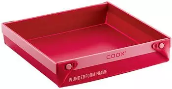 coox Kuchen-/Auflaufform Wunderform Frame MQ Silikon 25 cm