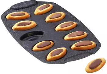 Tefal PerfectBake Mini Backblech 10 Barquettes Antihaftbeschichtung Recyceltes Aluminium (J5734202)