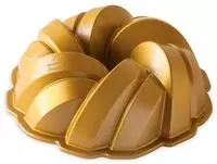 Nordic Ware NW 95577 Kuchenform, geflochtenes Seil, gold (NW 95577)