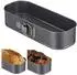 Relaxdays Kastenbackform Springform Carbonstahl 31cm, 2er-Set (10052923_0)