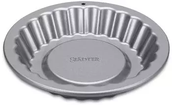 Städter Backform Tortelettform ø 10 cm / H 2 cm Silber 120 ml