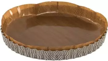 De Buyer Air-System Tarteform perforiert, Edelstahl, 24cm (3214.24)