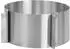 Wenco Tortenring verstellbar 16-30cm, 8cm, Edelstahl (555005)