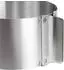 Wenco Tortenring verstellbar 16-30cm, 8cm, Edelstahl (555005)